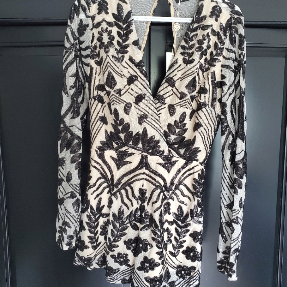 Sequins Romper Size Medium